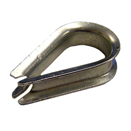 Us Cargo Control 3'' Zinc Plated Standard Duty Wire Rope Thimble, PK25 ZPST316-25PK